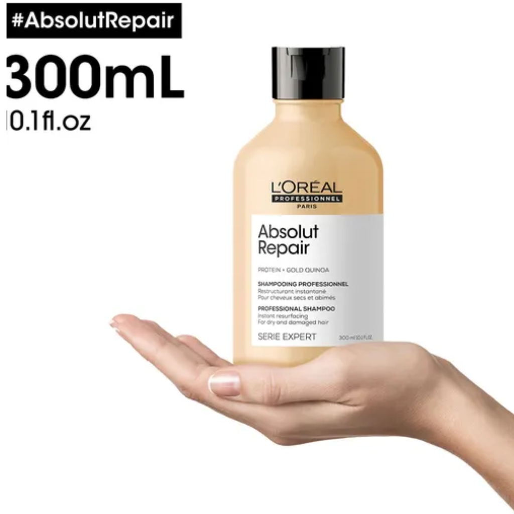 SHAMPOO ABSOLUT REPAIR 300ML SERIE EXPERT | LOREAL PROFESSIONAL PARIS