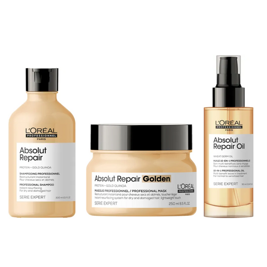 KIT ABSOLUT REPAIR 3 PASOS SERIE EXPERT | LOREAL PROFESSIONAL PARIS