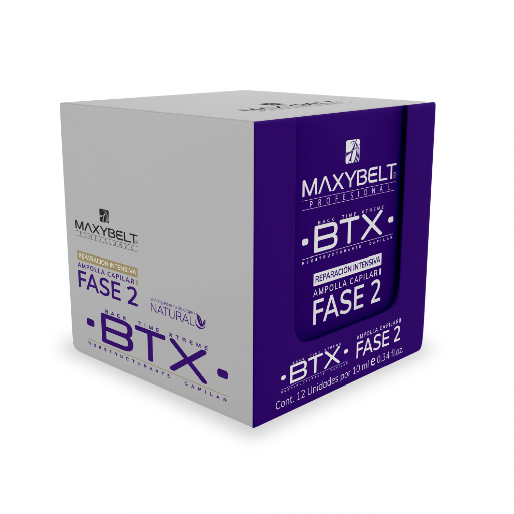 Ampollas capilar efecto btx fase 2 |Maxibelt profesional