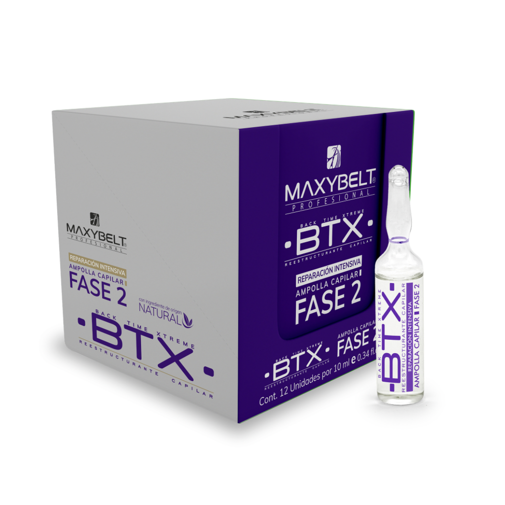 Ampollas capilar efecto btx fase 2 |Maxibelt profesional