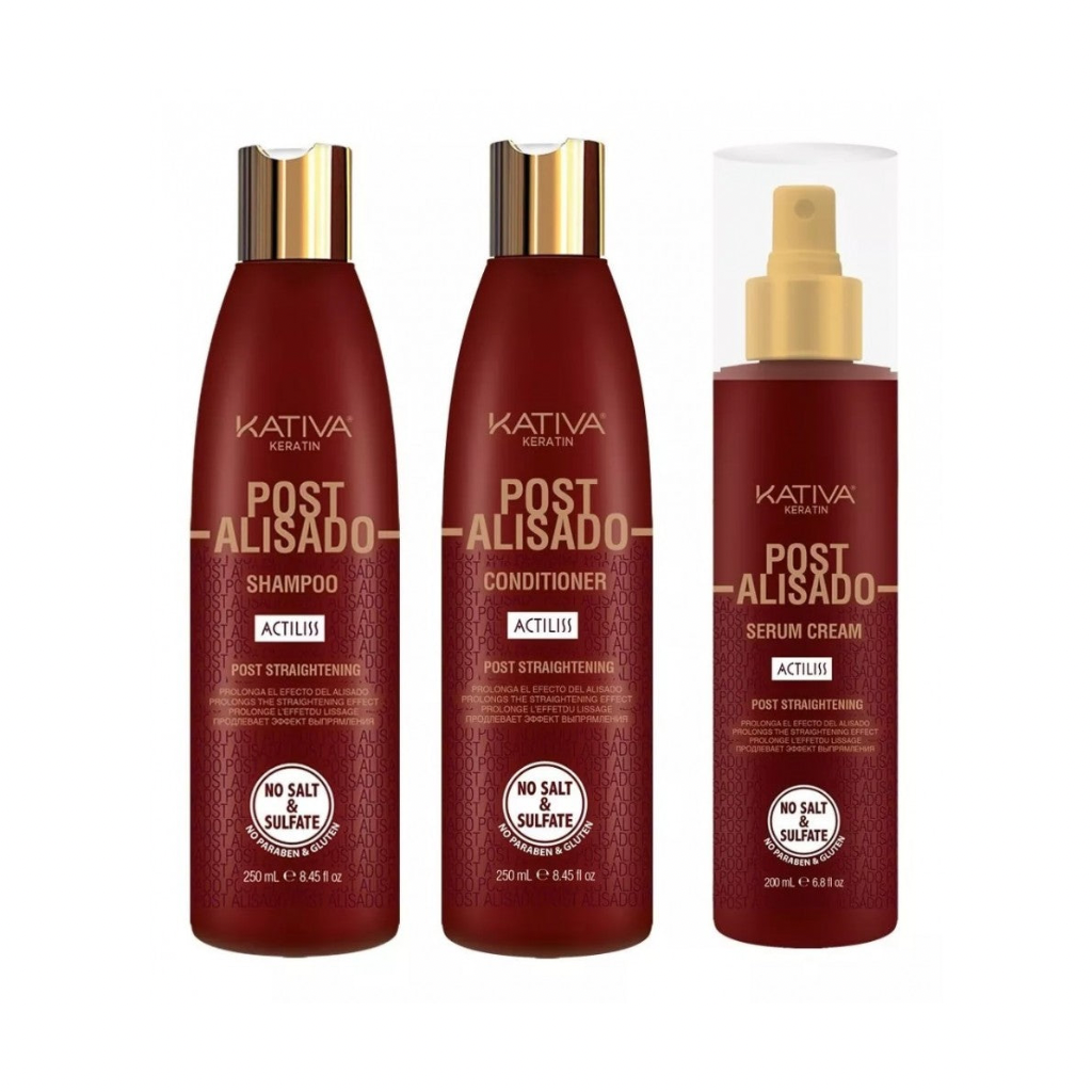 Kit post alisado anti-frizz kativa