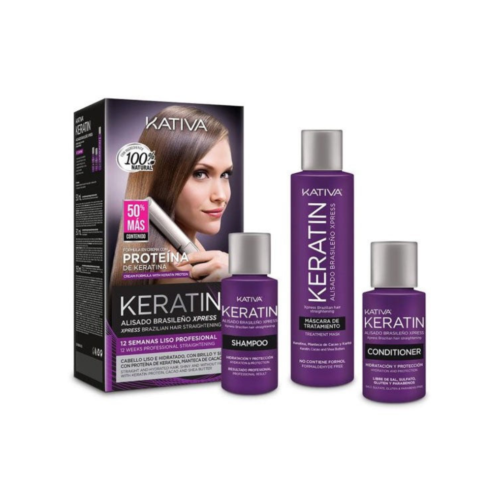 Keratina xpress sin formol | Kativa (todo tipo de cabello)