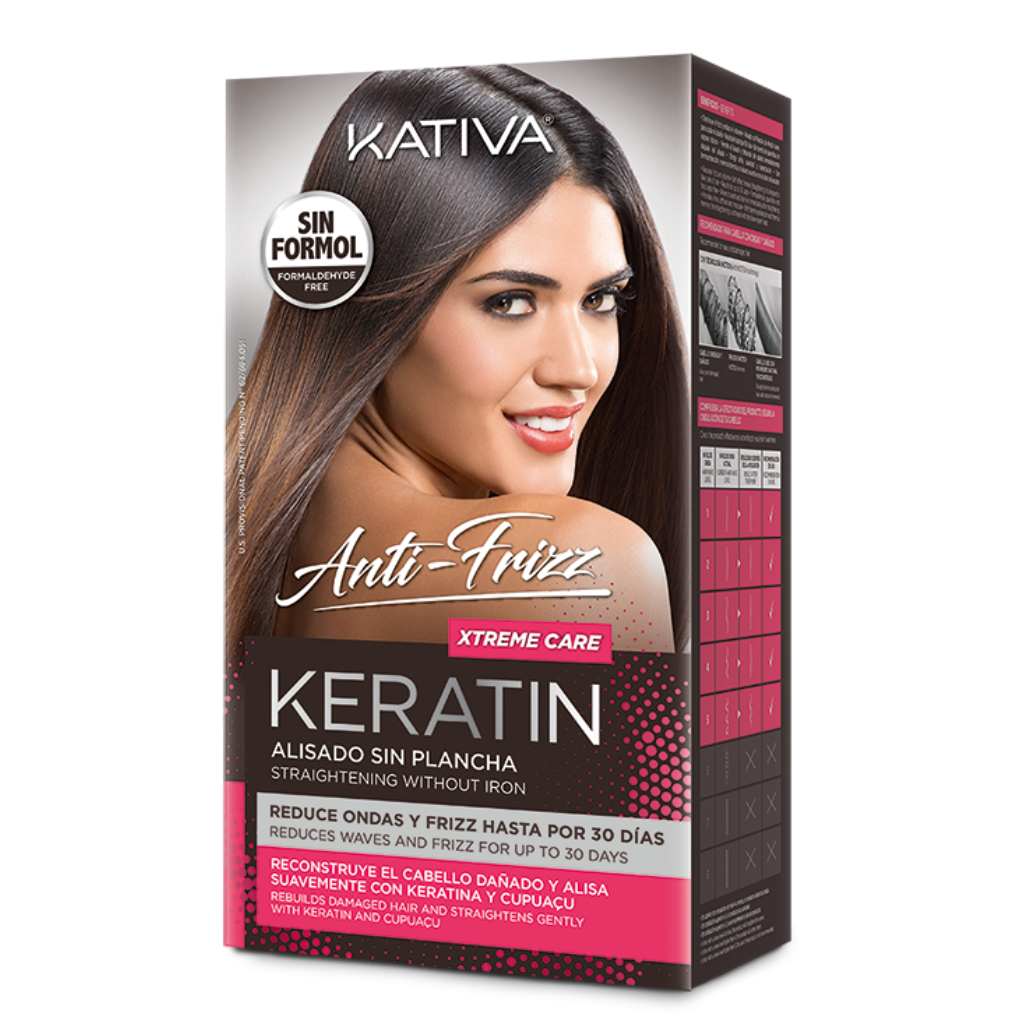 Anti-frizz xtreme sin formol, alisado sin plancha | Kativa